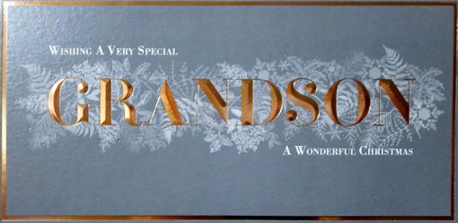 Picture of CHRISTMAS WISHES GRANDSON CARD